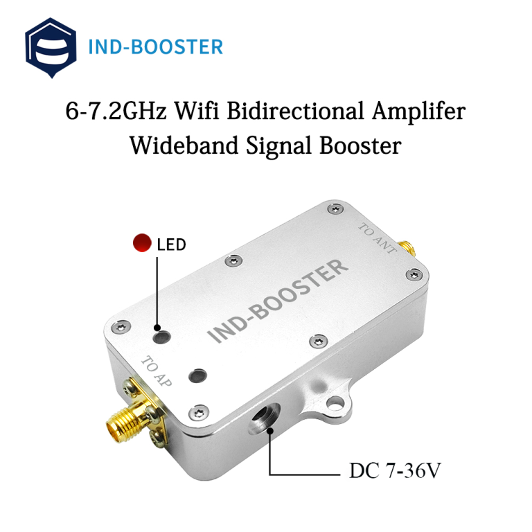Indbooster 6-7.2GHz 4W Drone Signal Extender